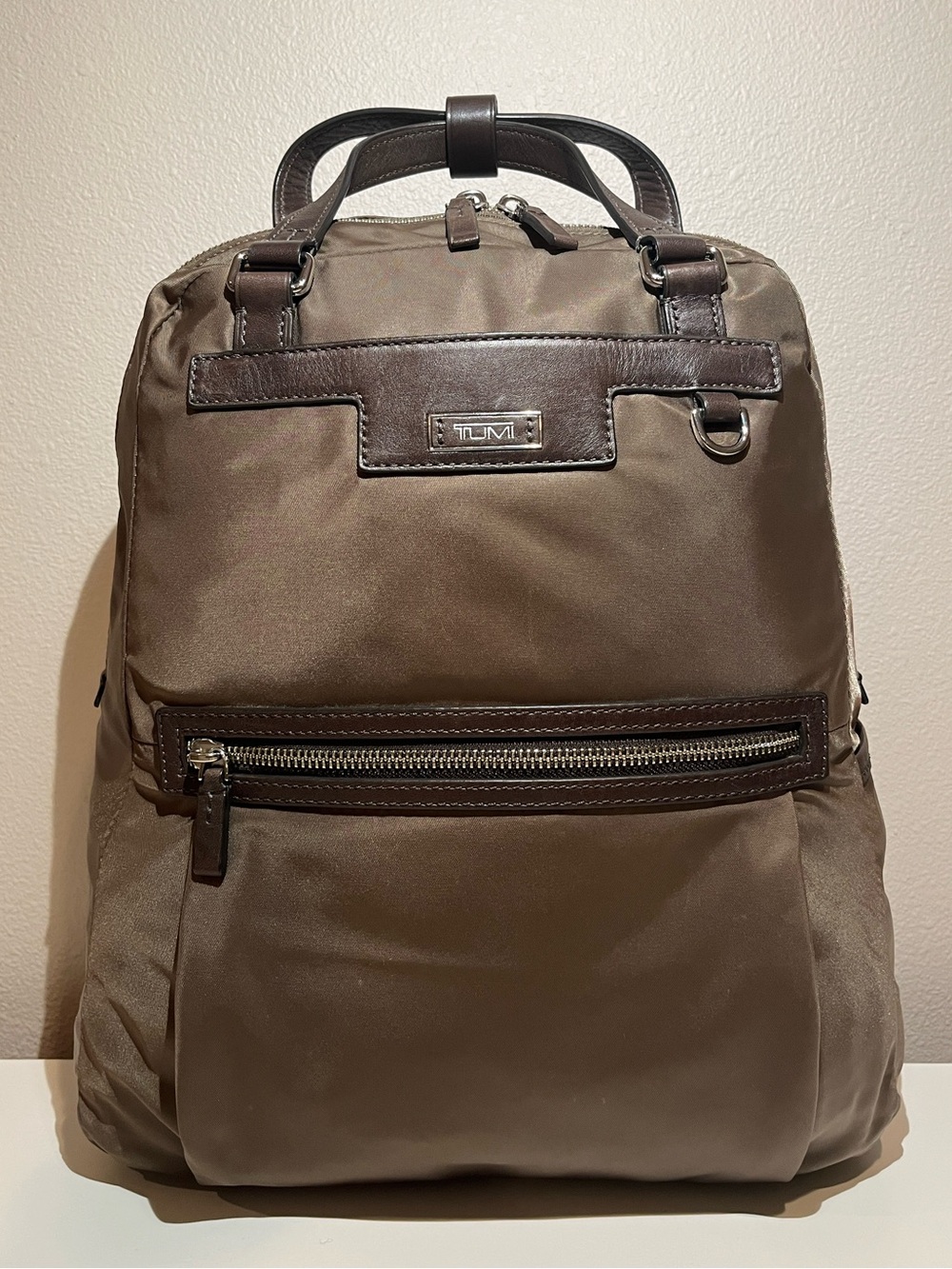 Tumi Ascot Convertible Backpack Tote - Olive Green